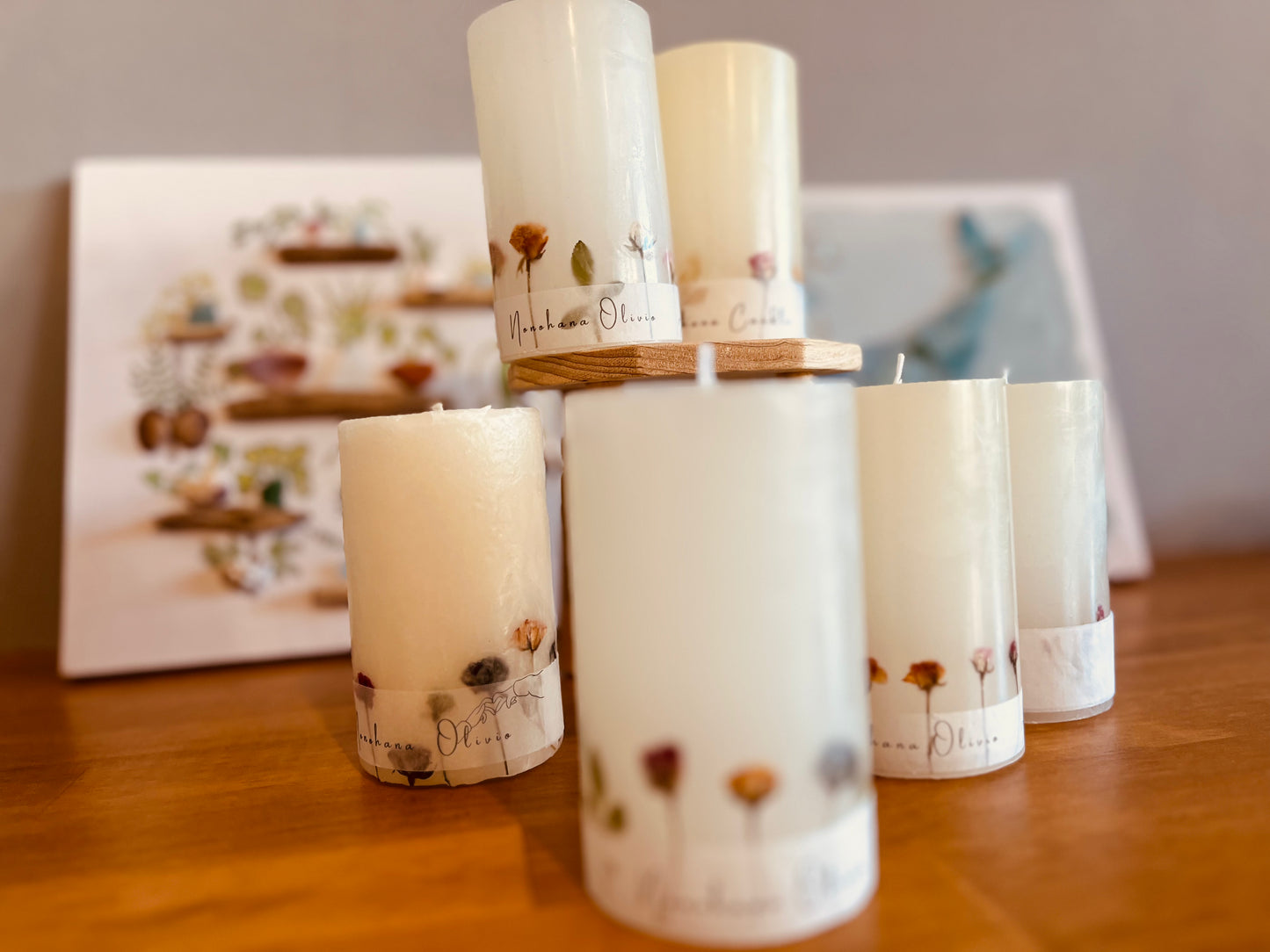 ボタニカルキャンドル